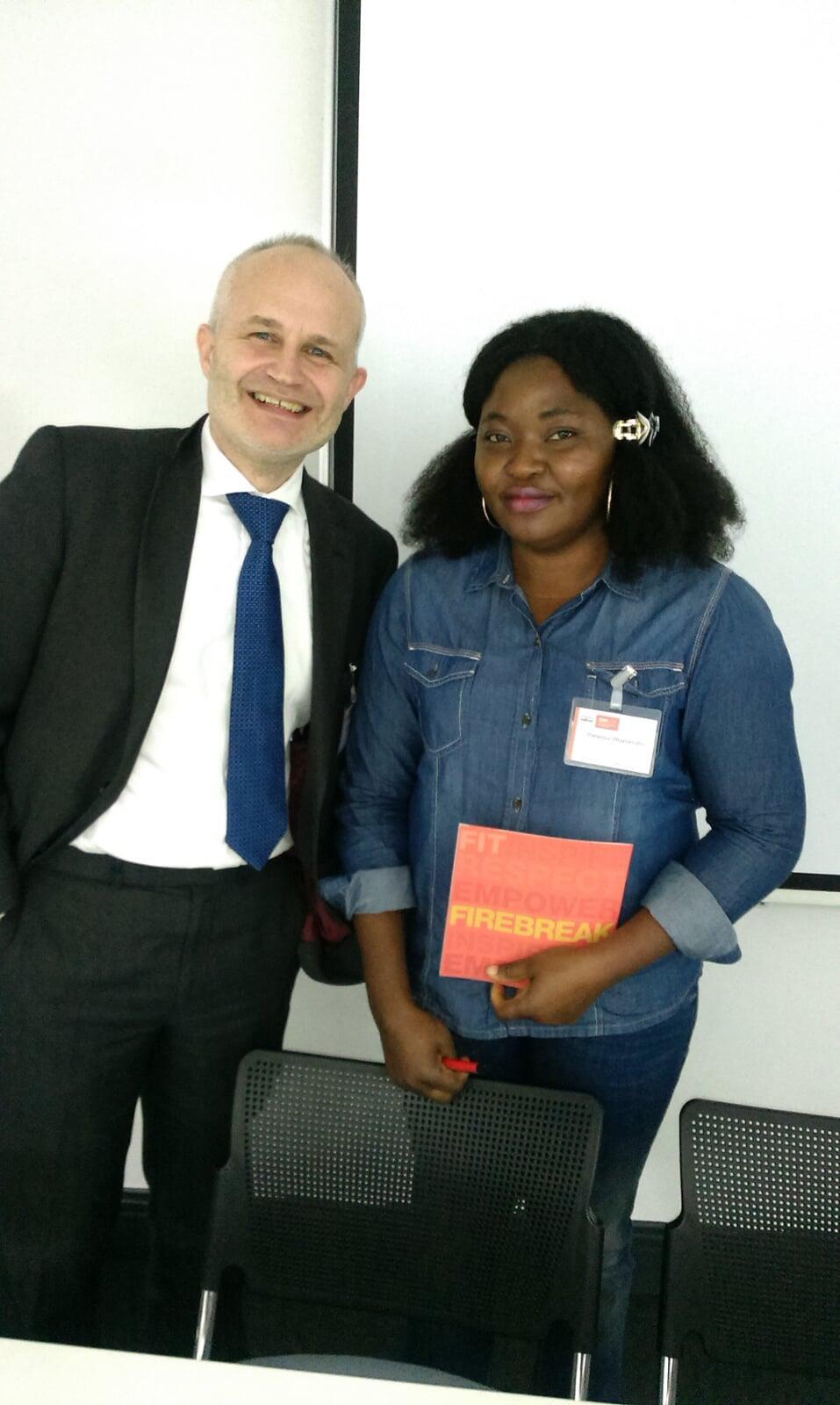 Professor Neal – Partner &amp; Resource Expert Standing with CJUSOS Lead Founder, Dr Genevieve P. I. Ohaeresaba, Professor Neal represents one of our key academic partners. He is Chair of Criminology and Criminal Justice at the University of Salford and a leading UK expert in youth justice and crime prevention, with 40+ national research projects delivered for major institutions including the Nuffield Foundation, HMPPS, and the Department of Health.  Appointed to the Youth Justice Board for England and Wales, he brings evidence‑based insight that strengthens CJUSOS’s research, programme design, and policy reform work.
